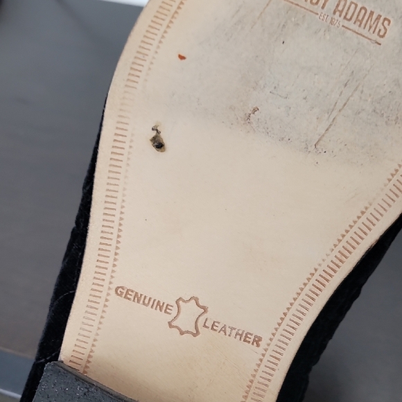 STACY ADAMS Mens 9.5 Valet Velour Bit Slip-on Loafer, Black - Picture 5 of 7